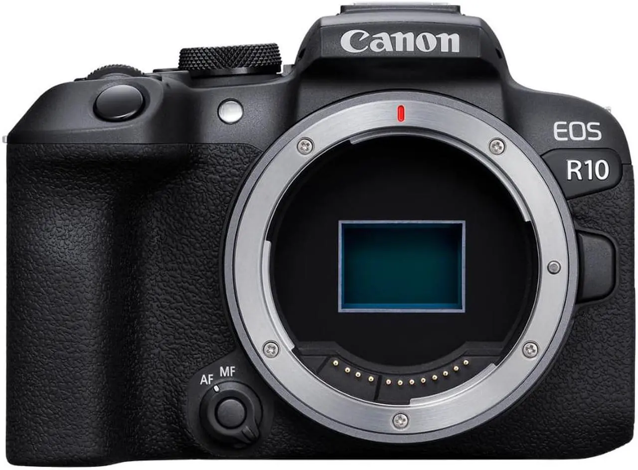 Alt view image 3 of 20 - Canon EOS R10 Mirrorless Camera w/RF-S18-45mm f/4.5-6.3 is STM Lens Kit (Content Creator kit)