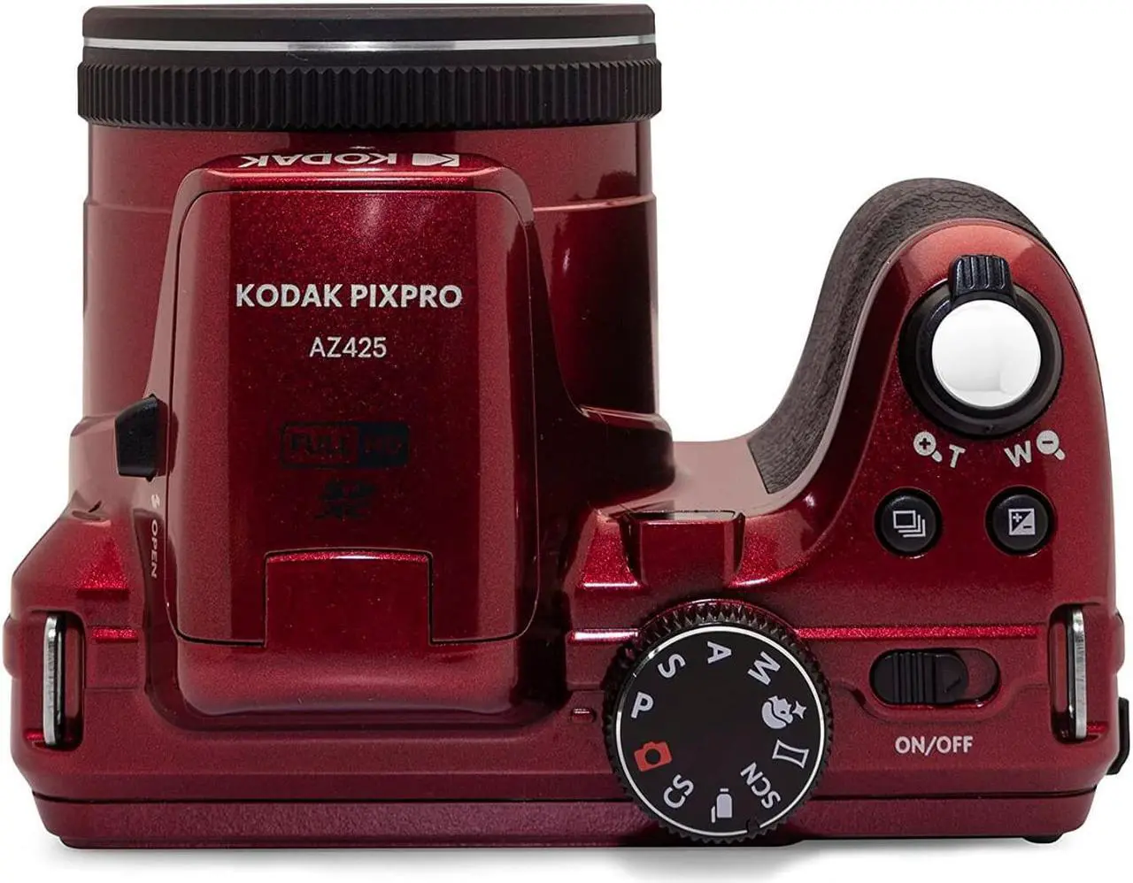 Alt view image 5 of 15 - Kodak PIXPRO AZ425 Astro Zoom 20MP Digital Camera with 42x Optical Zoom (Red)