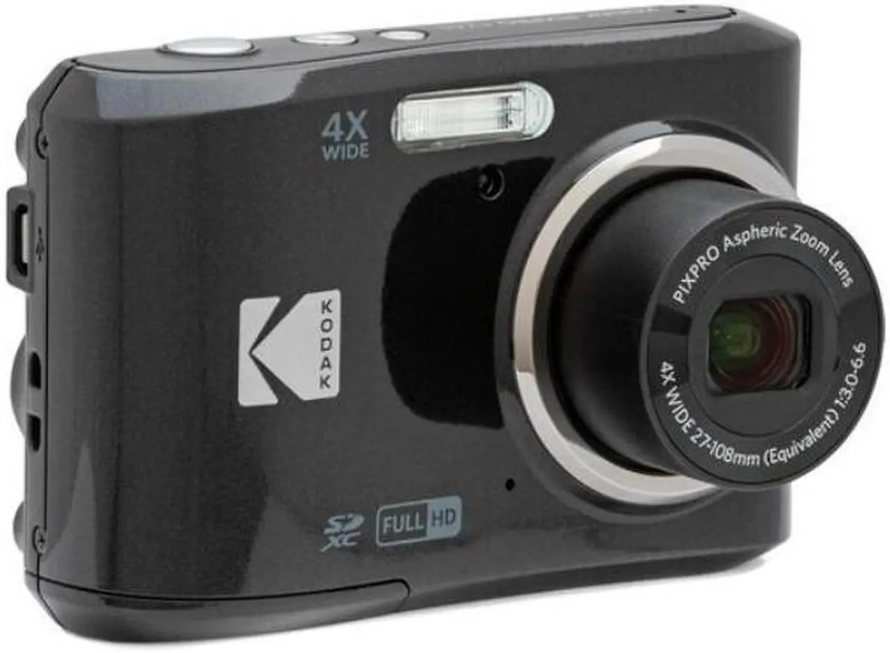 Alt view image 7 of 7 - Kodak PIXPRO FZ45 Digital Camera (Black) with Accessory Bundle