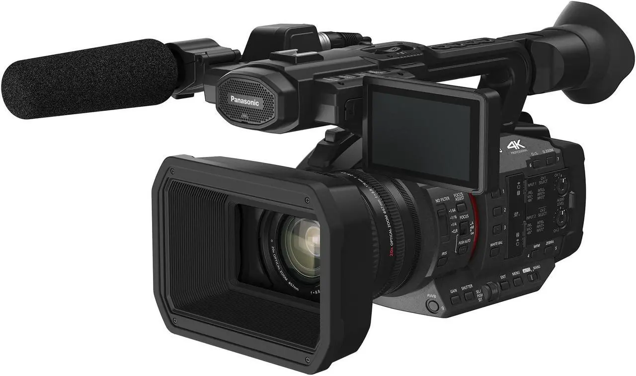 Alt view image 14 of 15 - Panasonic HC-X20 Camcorder, 4K 60p, 1.0-inch Sensor, 24.5mm Wide-Angle Lens and Optical 20x Zoom