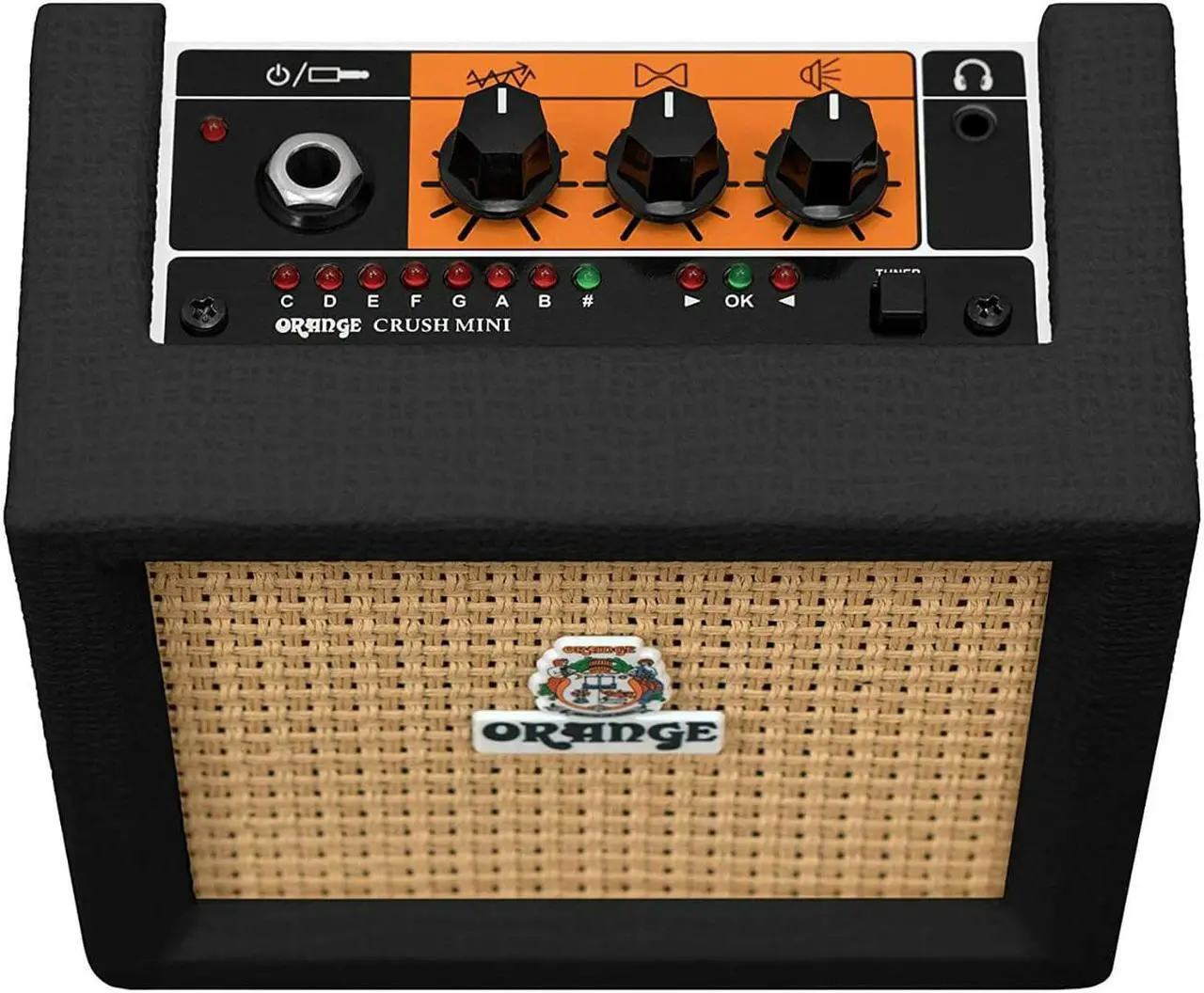 Alt view image 3 of 7 - Orange Amps Crush Mini Micro Amplifier (Black)