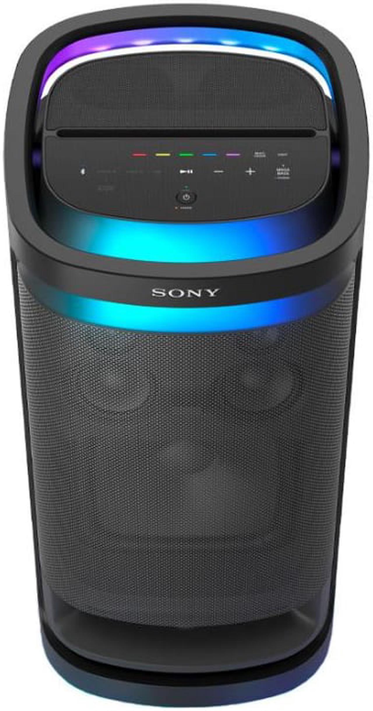 Alt view image 10 of 13 - Sony Black XV900 X-Series Bluetooth Wireless Party Speaker - SRSXV900
