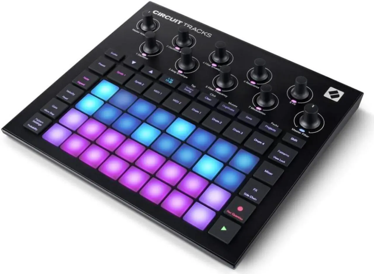 Alt view image 19 of 20 - Novation Circuit Tracks - Standalone Groovebox with Synths, Drums and Sequencer