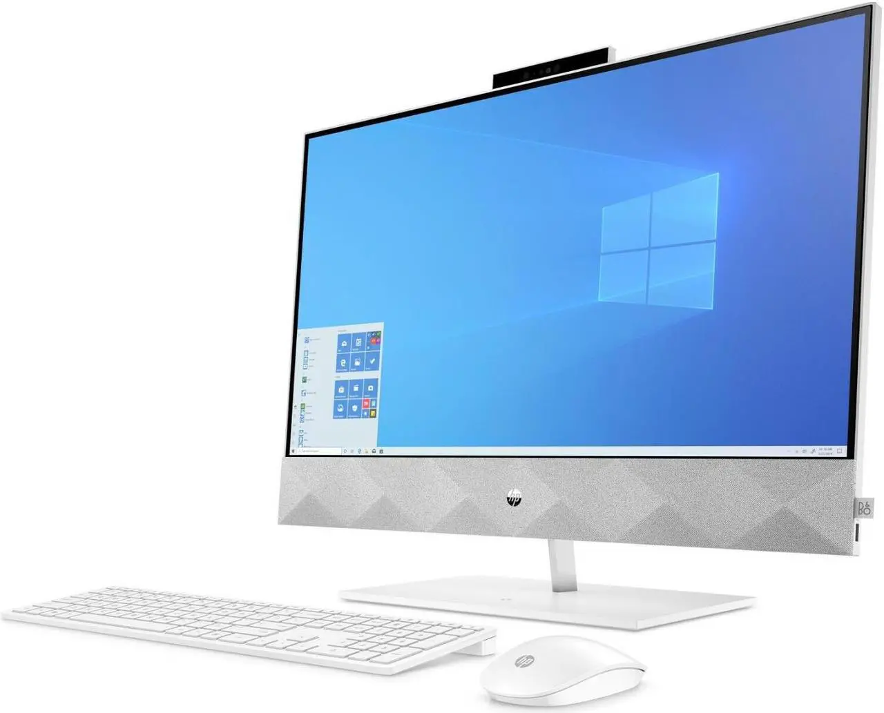Alt view image 10 of 14 - HP All-in-One Computer Pavilion 27-d1340t Intel Core i7-11700T 16GB DDR4 1TB HDD 256GB PCIe SSD 27" Touchscreen Windows 10 Home 64-bit