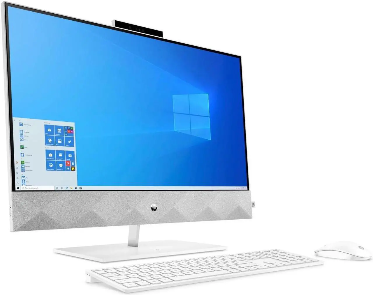 Alt view image 11 of 14 - HP All-in-One Computer Pavilion 27-d1340t Intel Core i7-11700T 16GB DDR4 1TB HDD 256GB PCIe SSD 27" Touchscreen Windows 10 Home 64-bit