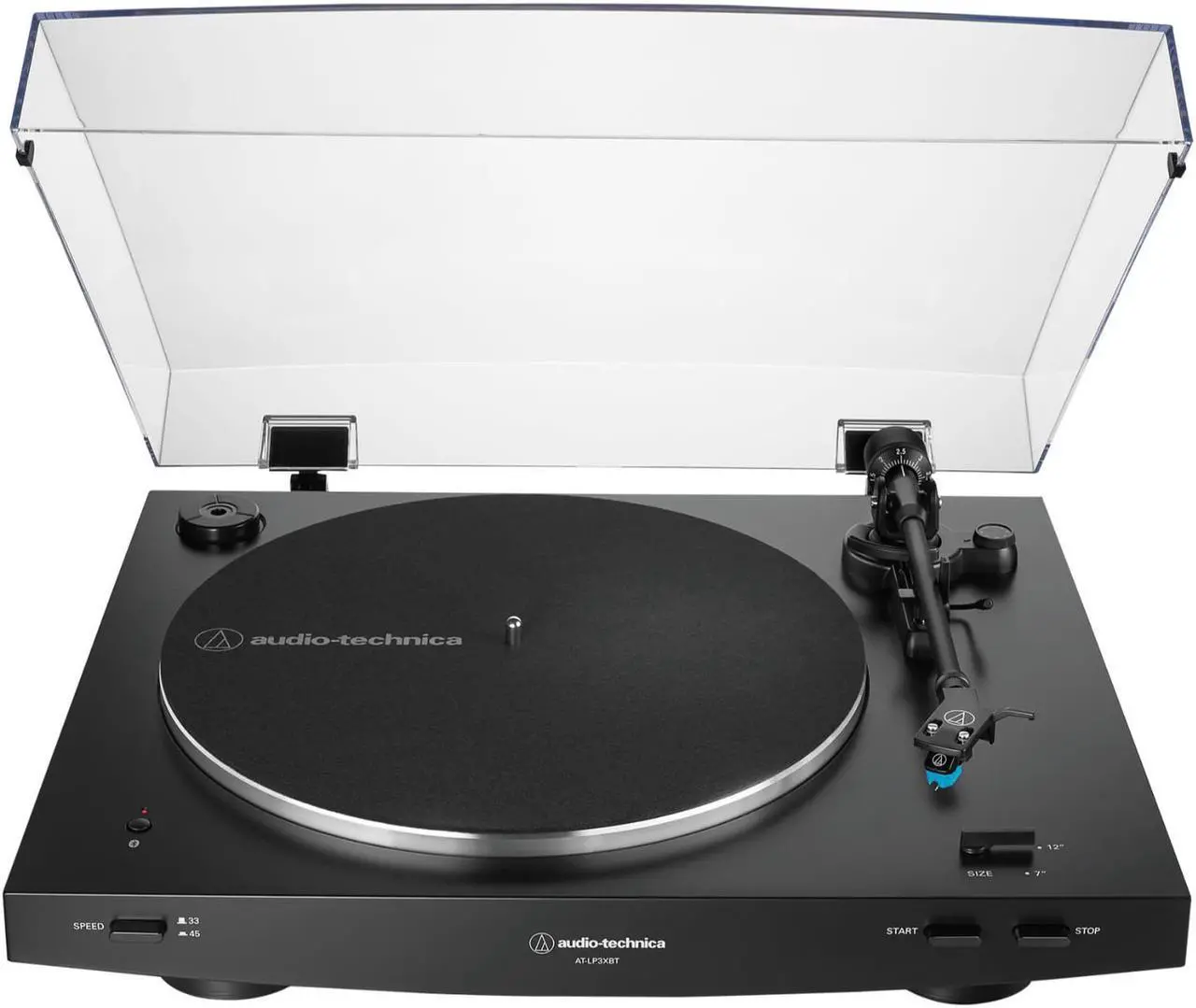Alt view image 15 of 20 - Audio Technica Wireless & Analog Automatic Belt-Drive Turntable - Black
