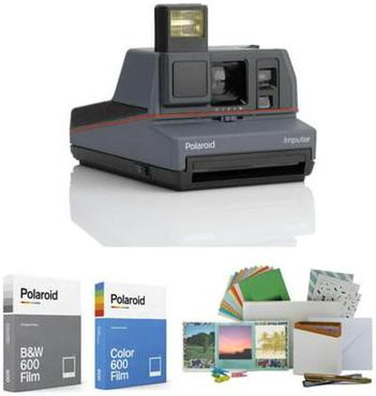 Main image of Polaroid 600 Impulse Grey Instant Camera with Film and Accessories