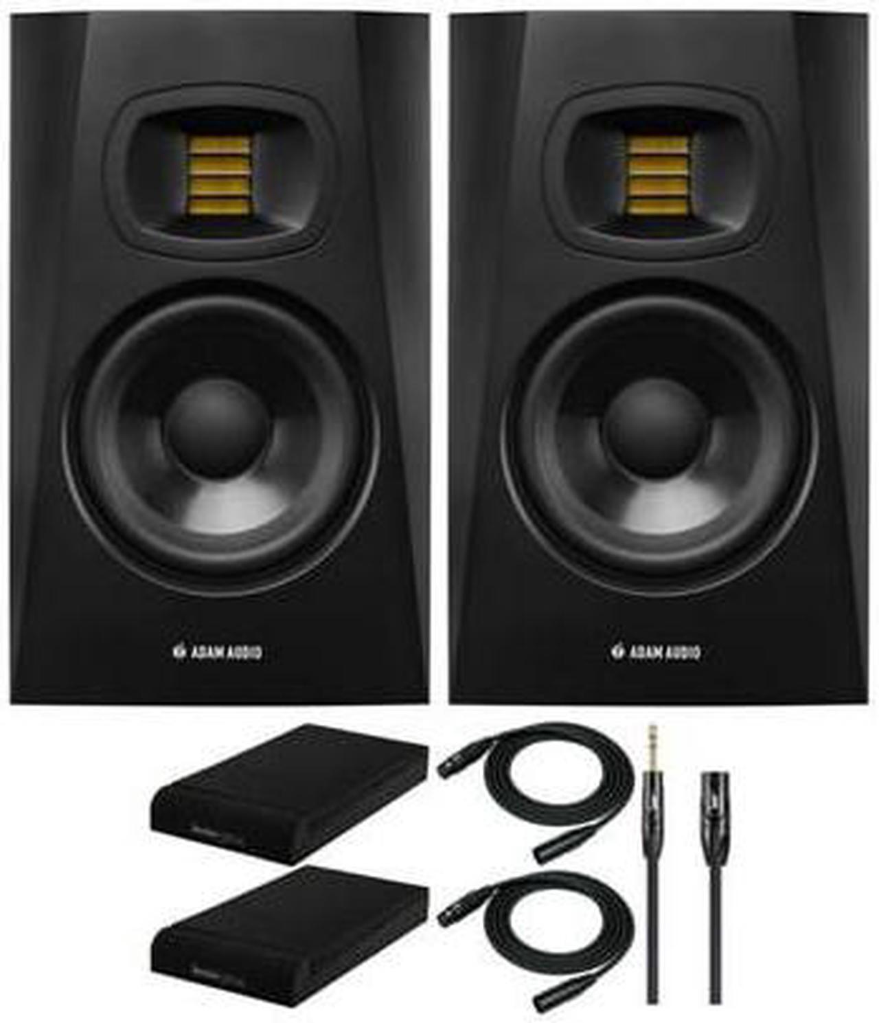 Main image of Adam Audio T5V 5-Inch Studio Monitor (Pair) with Isolation Pads and Cables