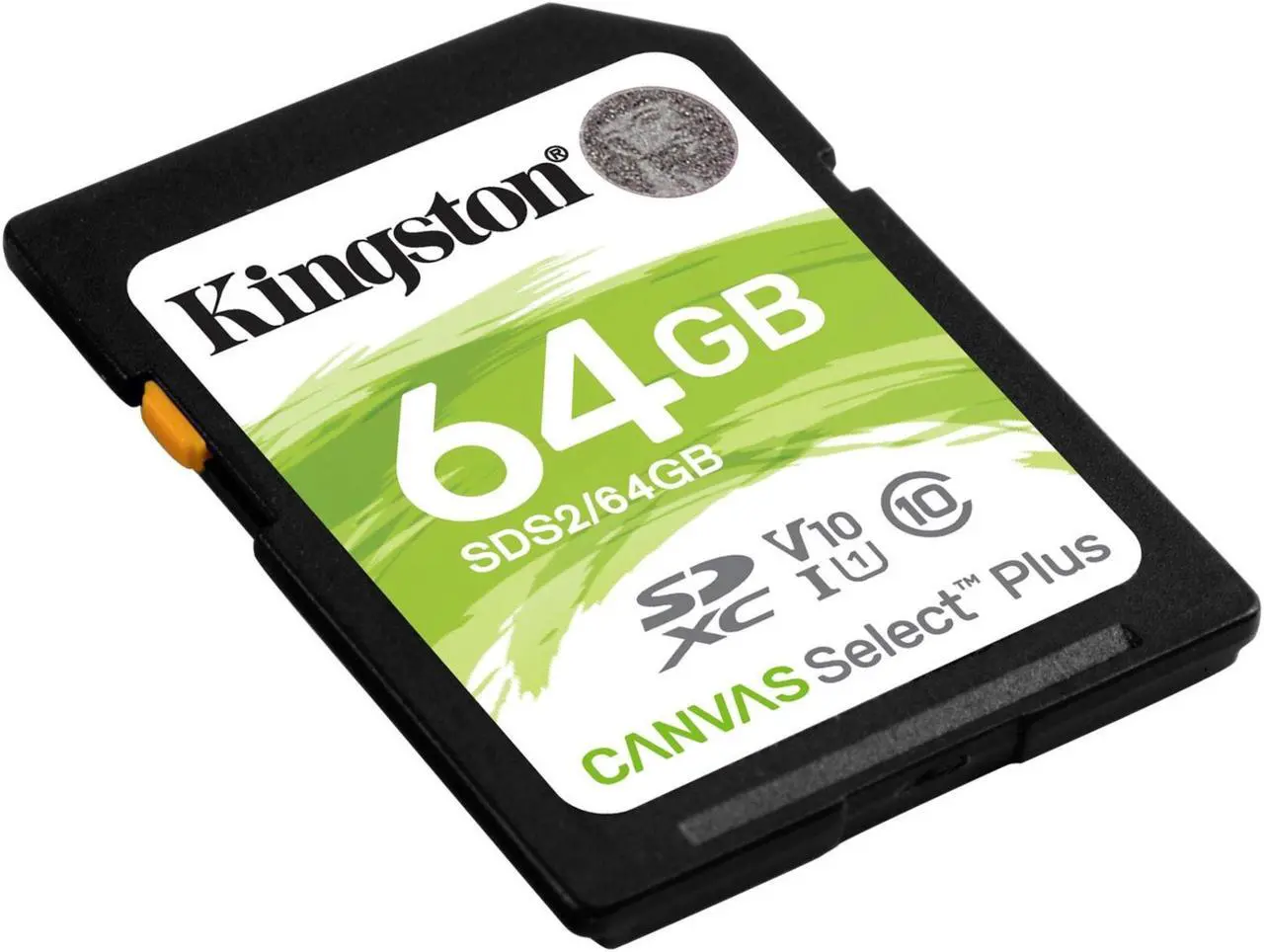 Alt view image 4 of 5 - Kingston 64GB SDHC Canvas Select Plus Memory Card (2-Pack) w/ Card Reader Bundle