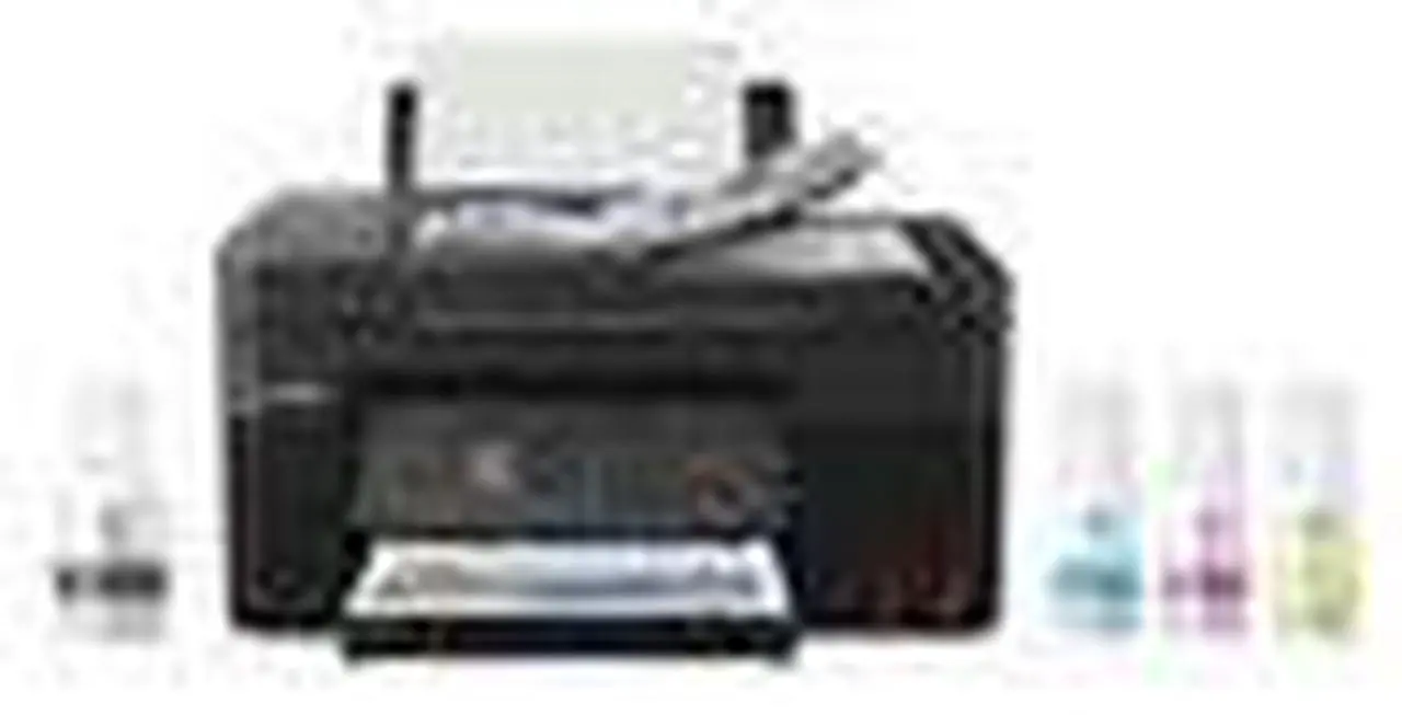 Alt view image 14 of 20 - Canon PIXMA G4270 Wireless MegaTank All-In-One Color Inkjet Printer, Black