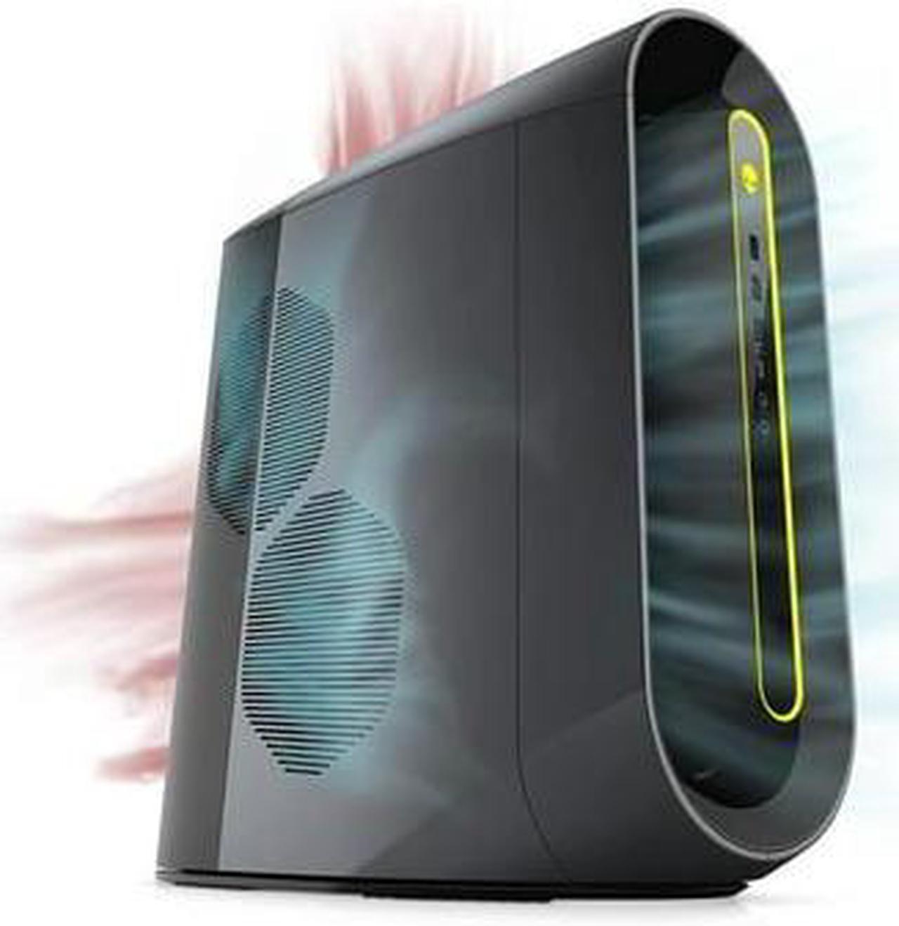 Alt view image 10 of 12 - Alienware Aurora R10 Gaming Desktop - AMD Ryzen 9 5900, 32GB DDR4 XMP HyperX Fury RAM, 2TB SDD + 2TB HDD, AMD Radeon RX 6800 XT 16GB GDDR6, Windows 11 Home - Black (Latest Model)
 AWAUR10-9740BLK-PUS
