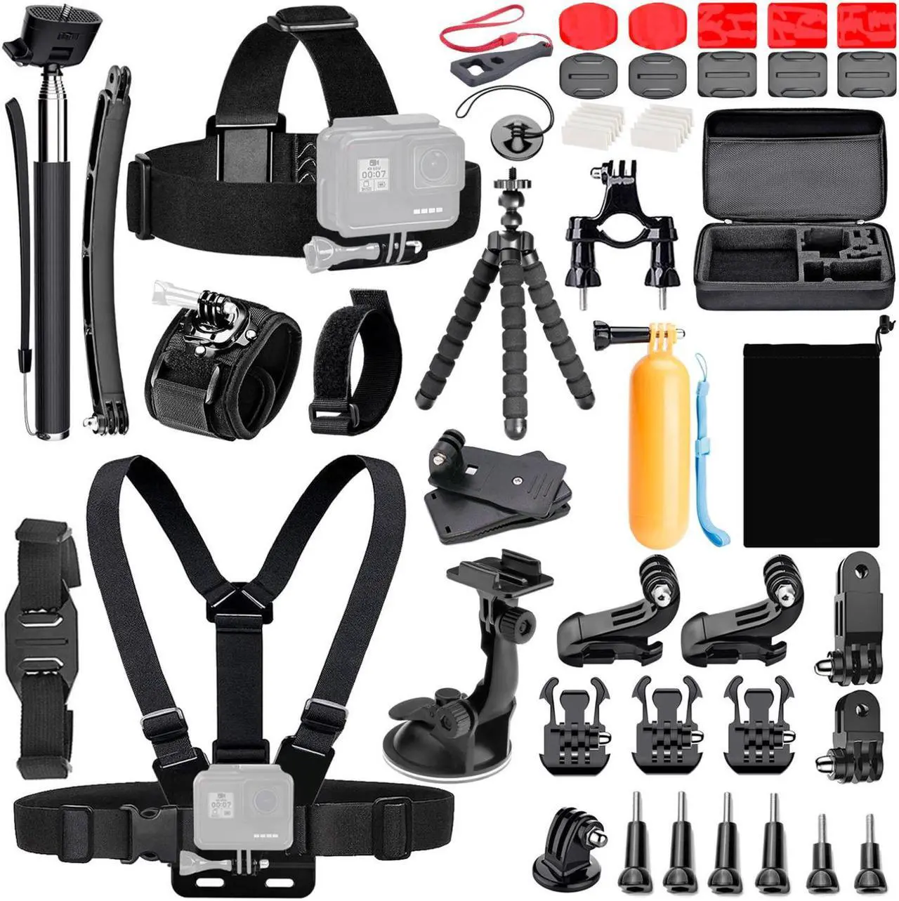 Alt view image 3 of 7 - Vivitar DVR781HD HD Action Cam with LCD Rear Screen and Waterproof Case Bundle