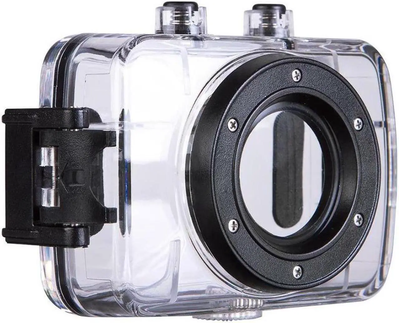 Alt view image 7 of 7 - Vivitar DVR781HD HD Action Cam with LCD Rear Screen and Waterproof Case Bundle