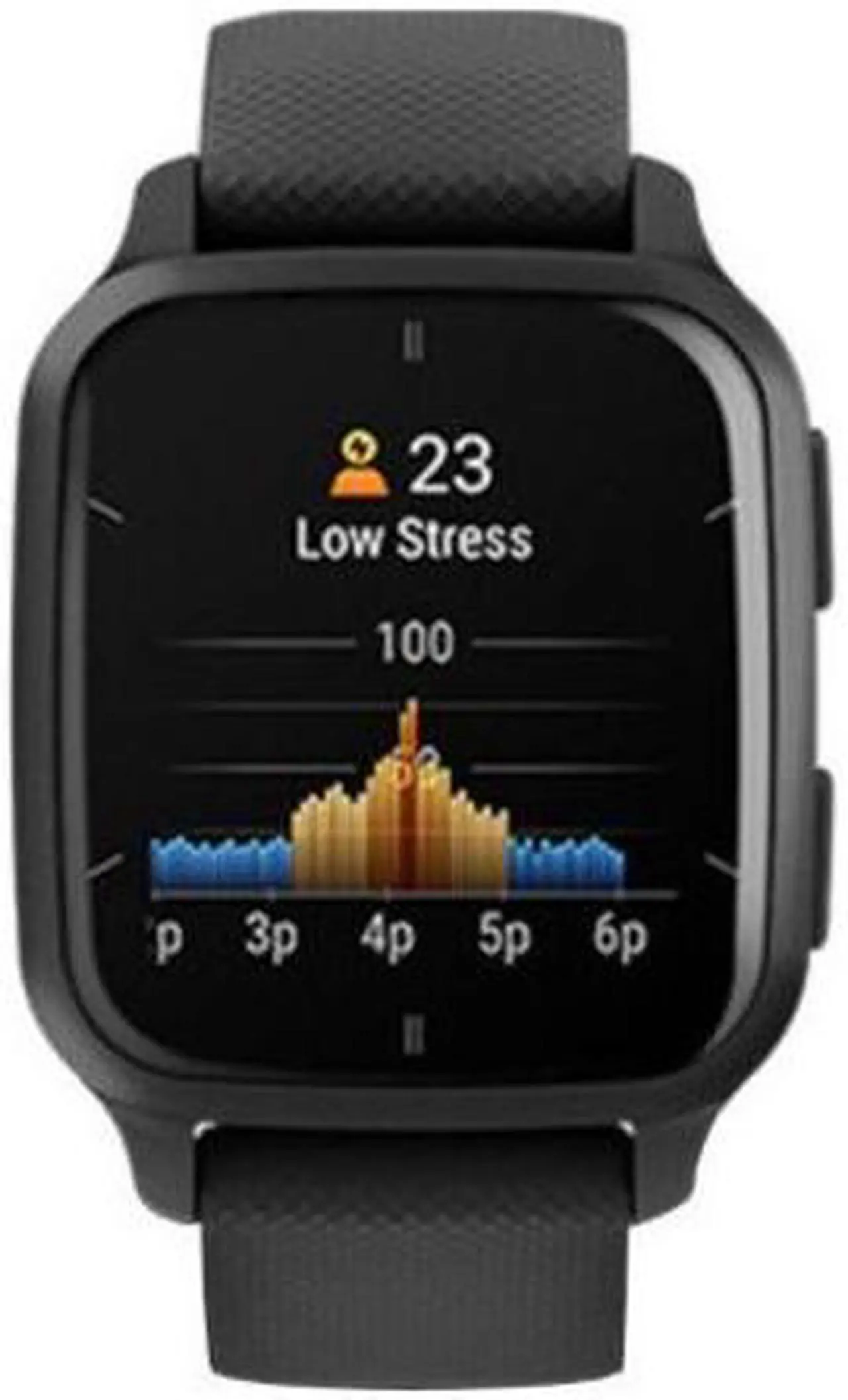 Alt view image 12 of 15 - Garmin Venu® Sq 2 - Music Edition, GPS Smartwatch, Slate and Black, 40 mm