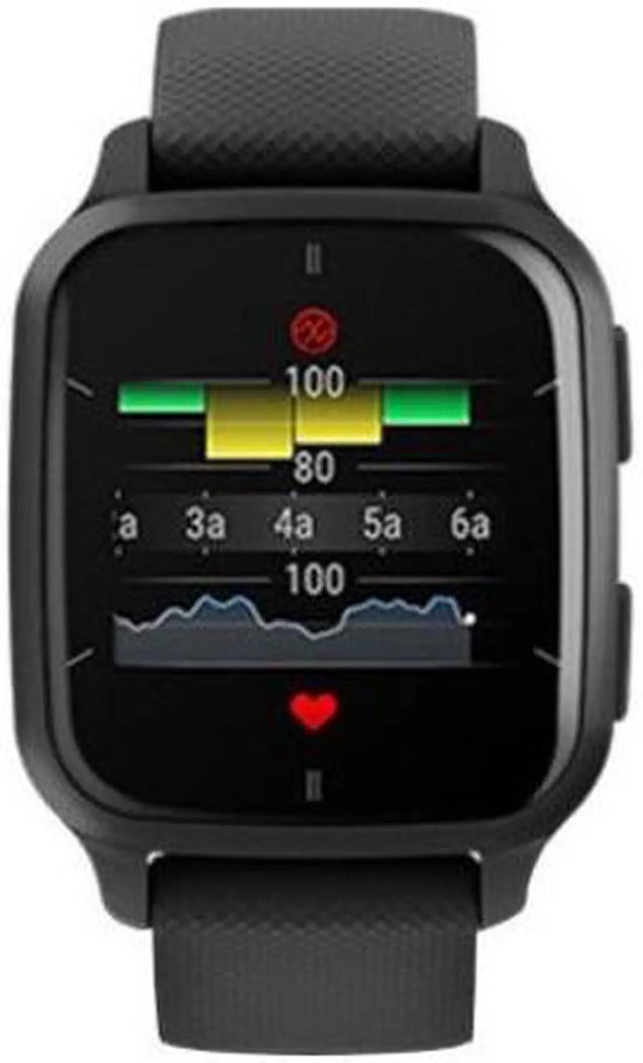Alt view image 14 of 15 - Garmin Venu® Sq 2 - Music Edition, GPS Smartwatch, Slate and Black, 40 mm