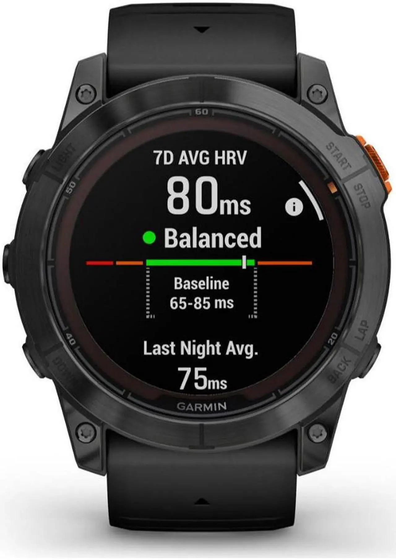 Alt view image 4 of 10 - Garmin fenix 7X Pro – Solar Edition, Slate Gray with Black Band | Solar Charging GPS Smart Watch 010-02778-00