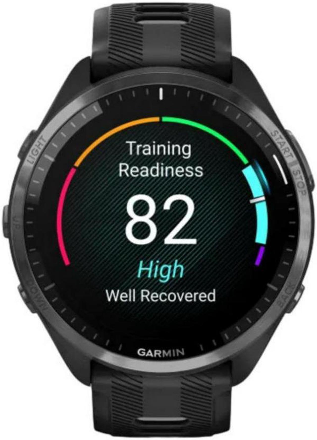 Alt view image 5 of 12 - Garmin Forerunner 965 Running Watch - Carbon Gray