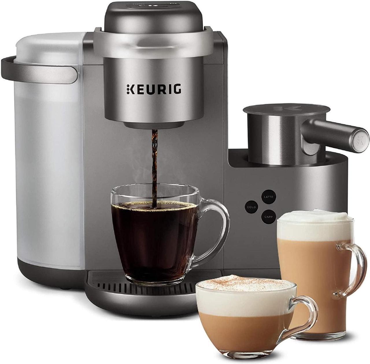 Alt view image 2 of 7 - Keurig K-Cafe Special Edition Coffee Maker with Stainless Steel Tumbler Bundle