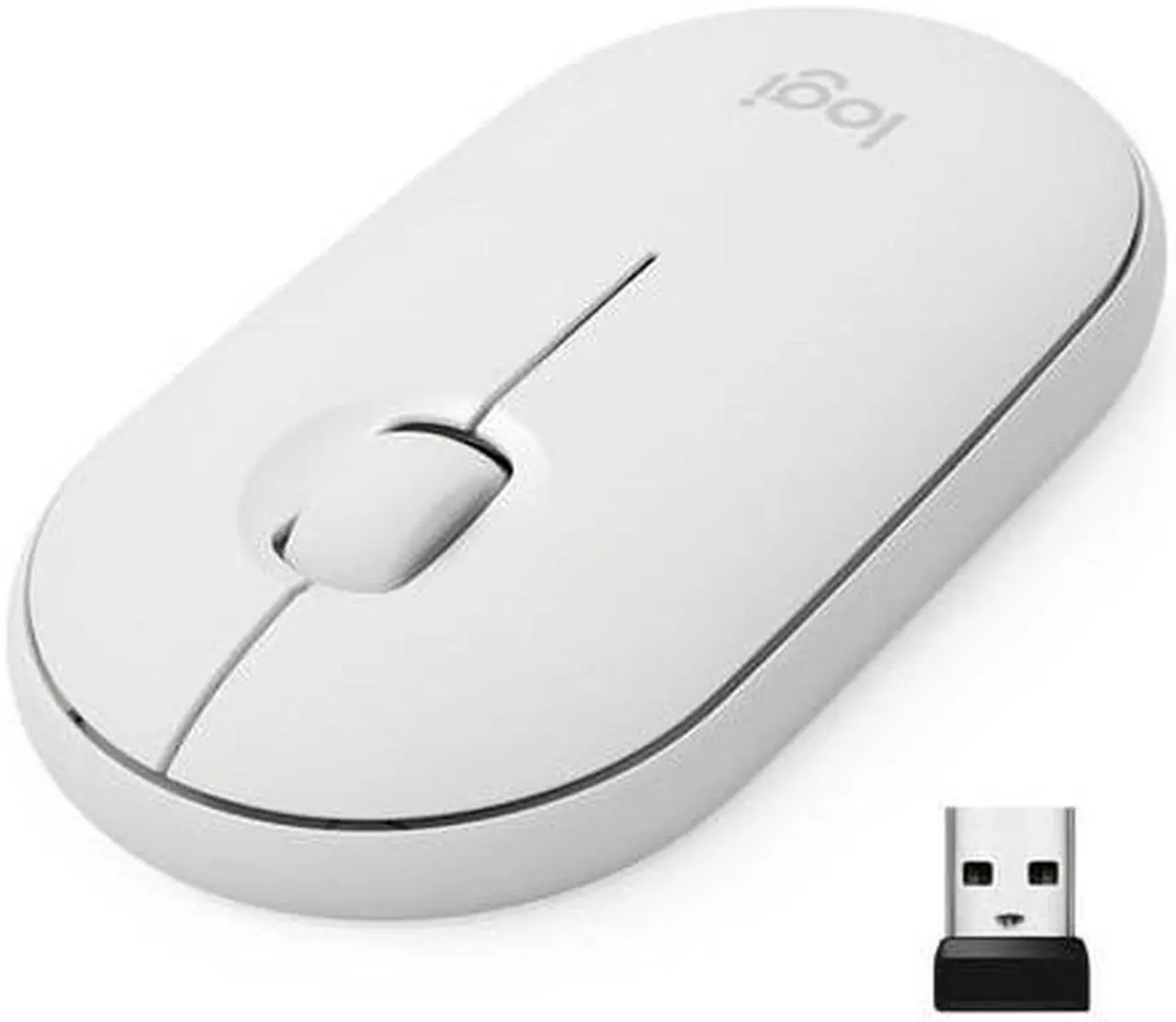 Alt view image 15 of 20 - Logitech Pebble M350 Mouse Rf Wireless+Bluetooth Optical 1000 Dpi Ambidextrous