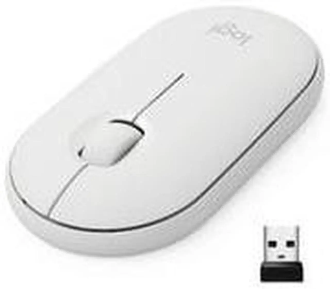 Alt view image 17 of 20 - Logitech Pebble M350 Mouse Rf Wireless+Bluetooth Optical 1000 Dpi Ambidextrous