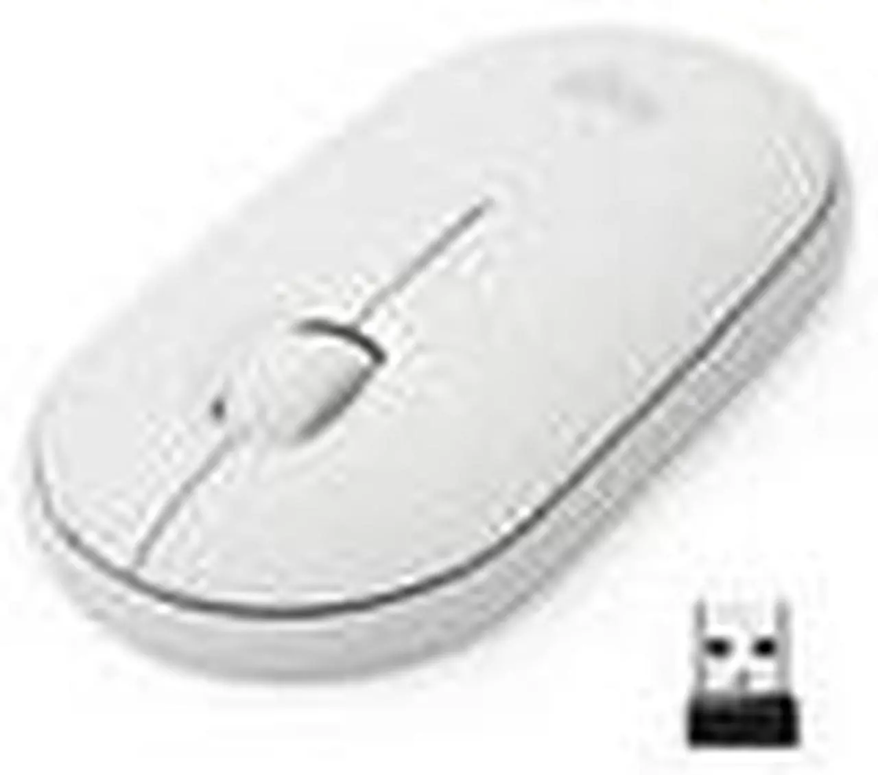 Alt view image 18 of 20 - Logitech Pebble M350 Mouse Rf Wireless+Bluetooth Optical 1000 Dpi Ambidextrous