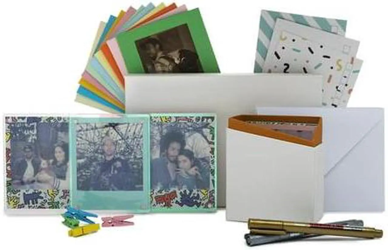 Alt view image 7 of 7 - Polaroid OneStep Closeup Camera with Polaroid Color Instant Film Bundle