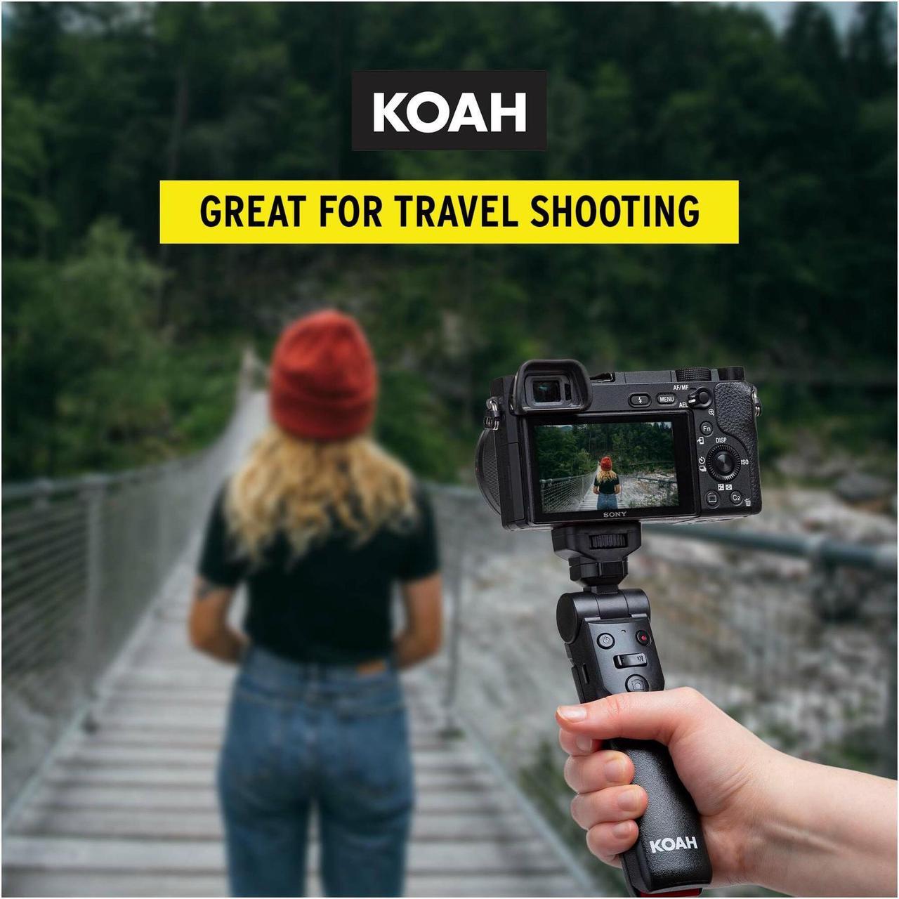 Alt view image 2 of 7 - Koah Vlogging Camera Grip and Tripod for Content Creators