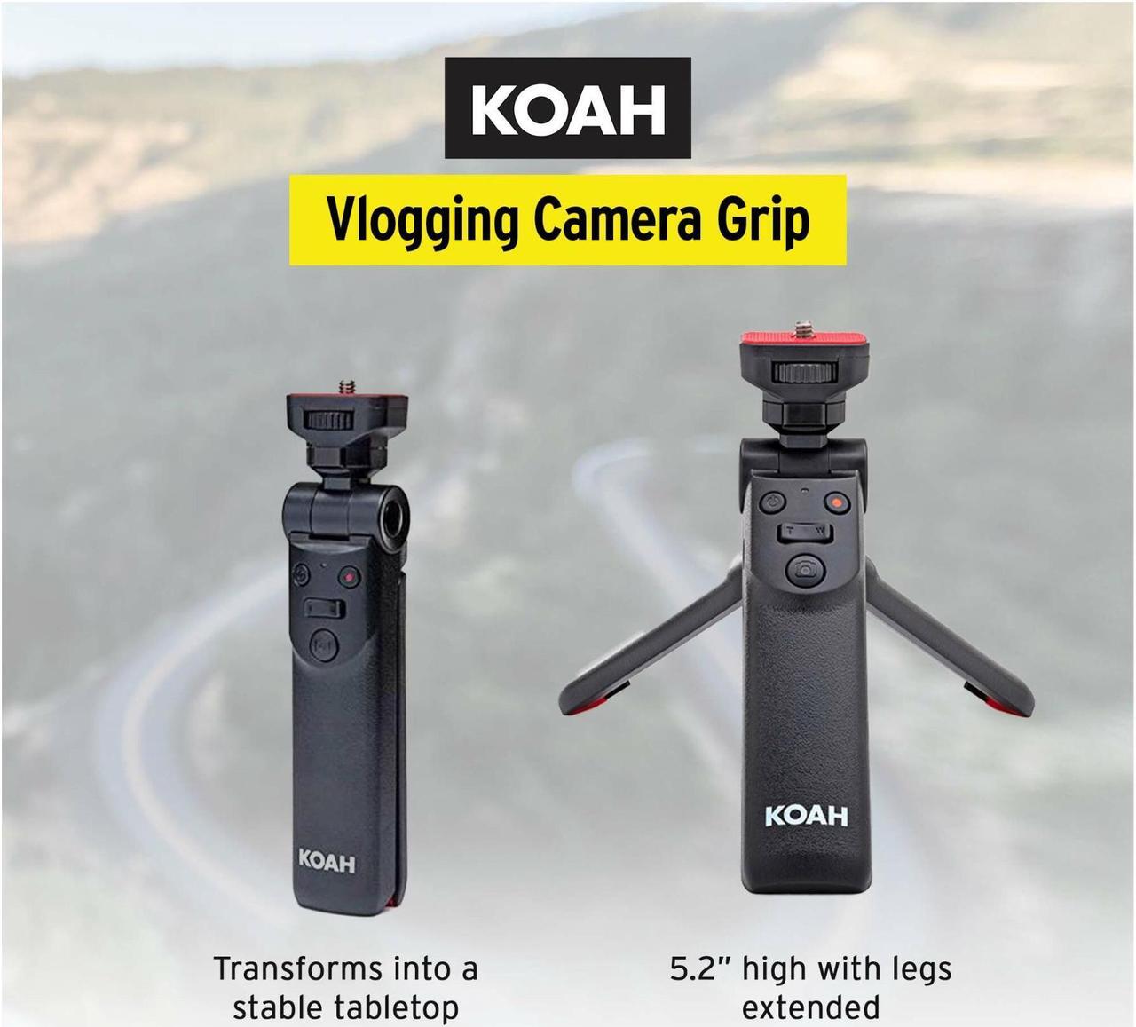 Alt view image 3 of 7 - Koah Vlogging Camera Grip and Tripod for Content Creators