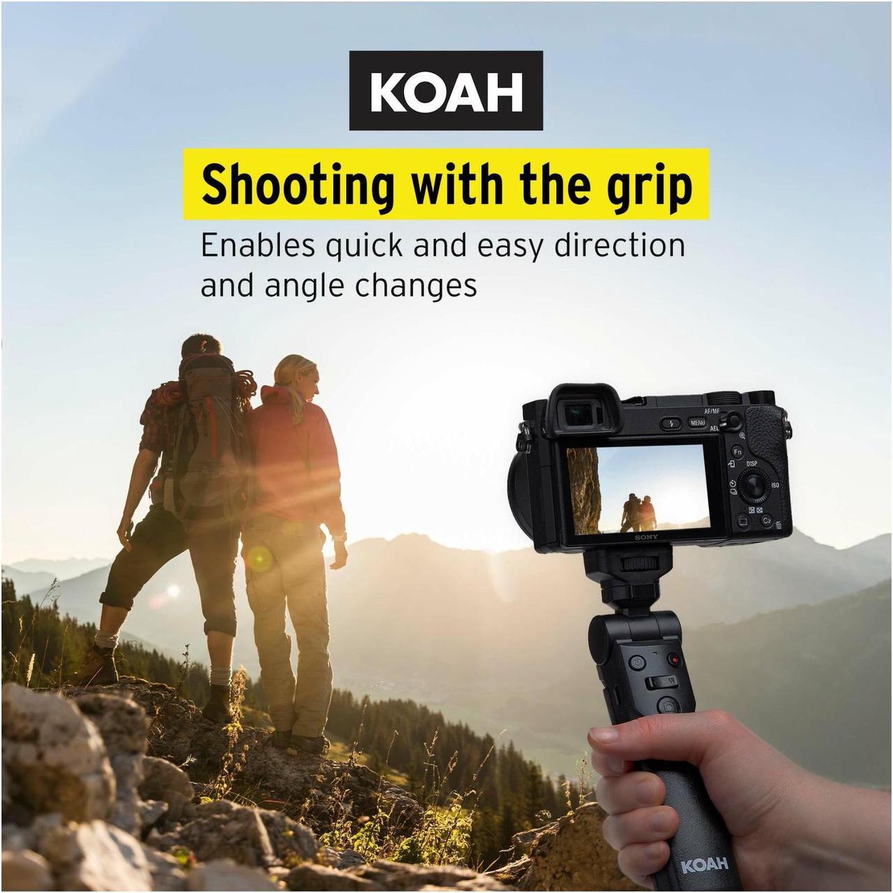 Alt view image 5 of 7 - Koah Vlogging Camera Grip and Tripod for Content Creators