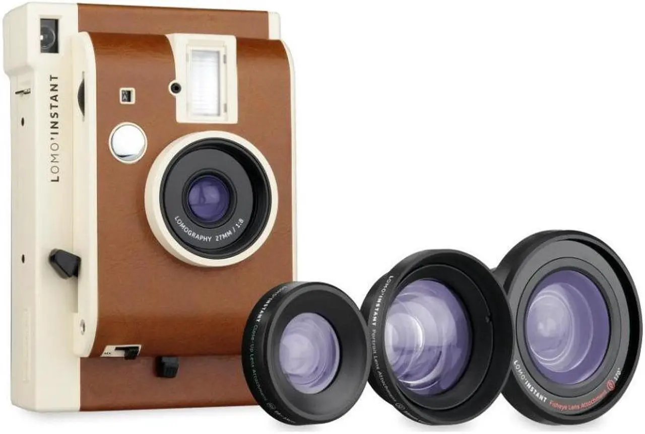 Alt view image 5 of 7 - Lomography Lomo'Instant Camera and Lenses (Sanremo Edition) Bundle