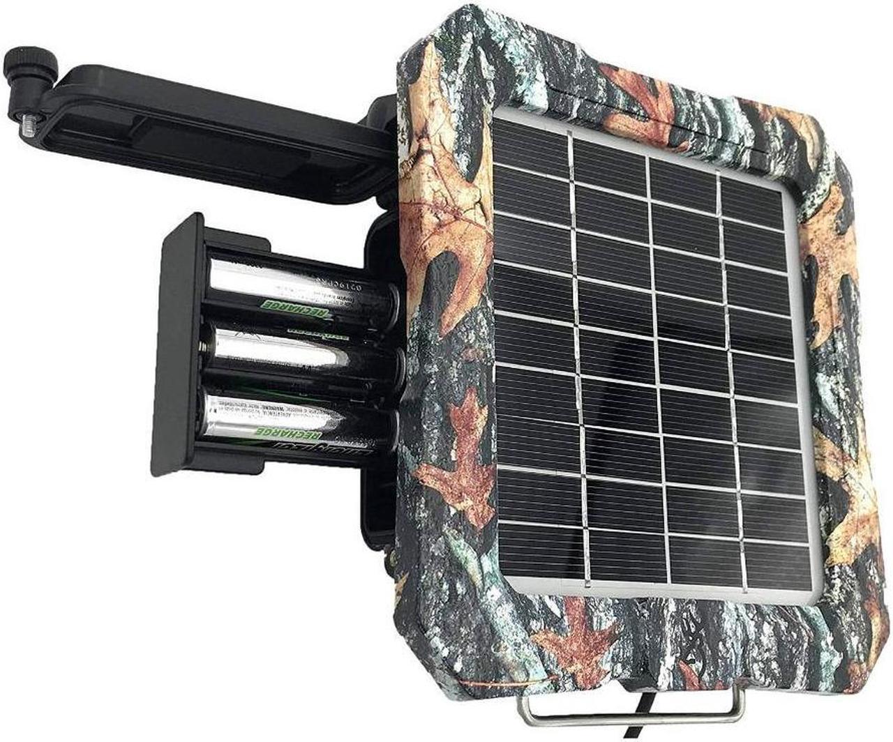 Alt view image 3 of 7 - Browning Solar Power Pack for Trail Cameras Camo Design (2-Pack)