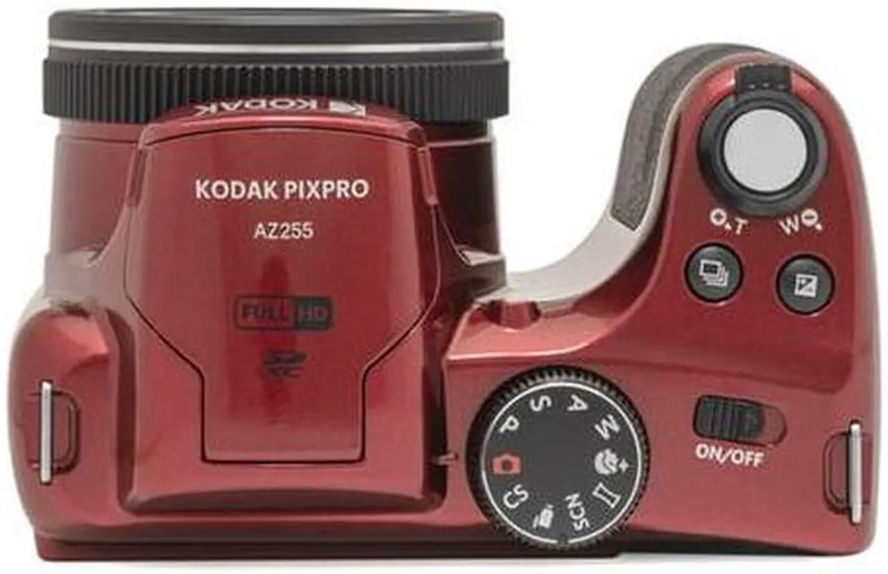 Alt view image 7 of 15 - Kodak PIXPRO AZ255 Astro Zoom 16MP Digital Camera (Red)