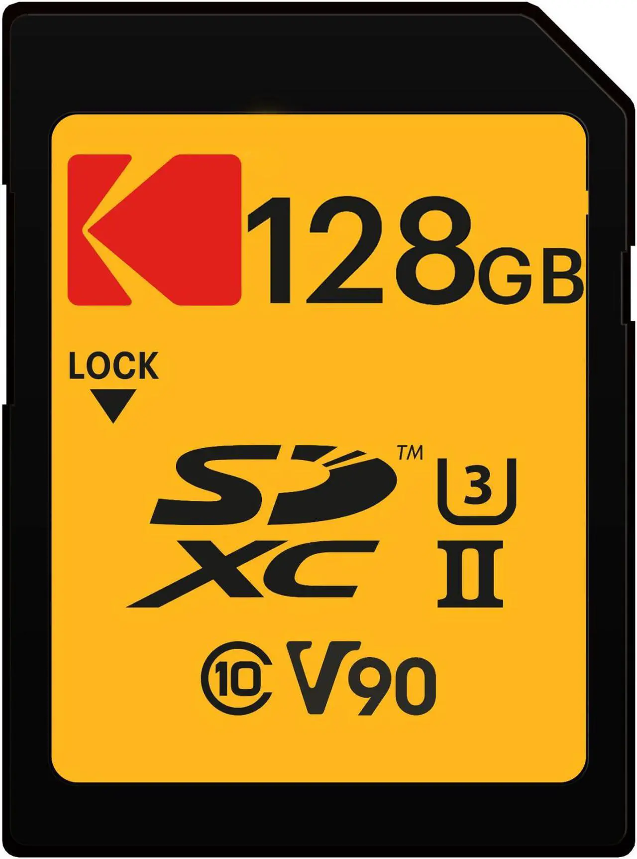 Alt view image 2 of 8 - kodak 128gb uhs-ii u3 v90 ultra pro sdxc memory card - up to 290mb/s read speed and 230mb/s write speed