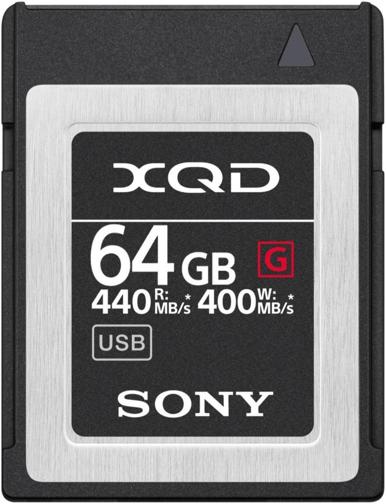 Alt view image 7 of 9 - Sony Professional XQD G Series 64GB Memory Card (QD-G64F/J)