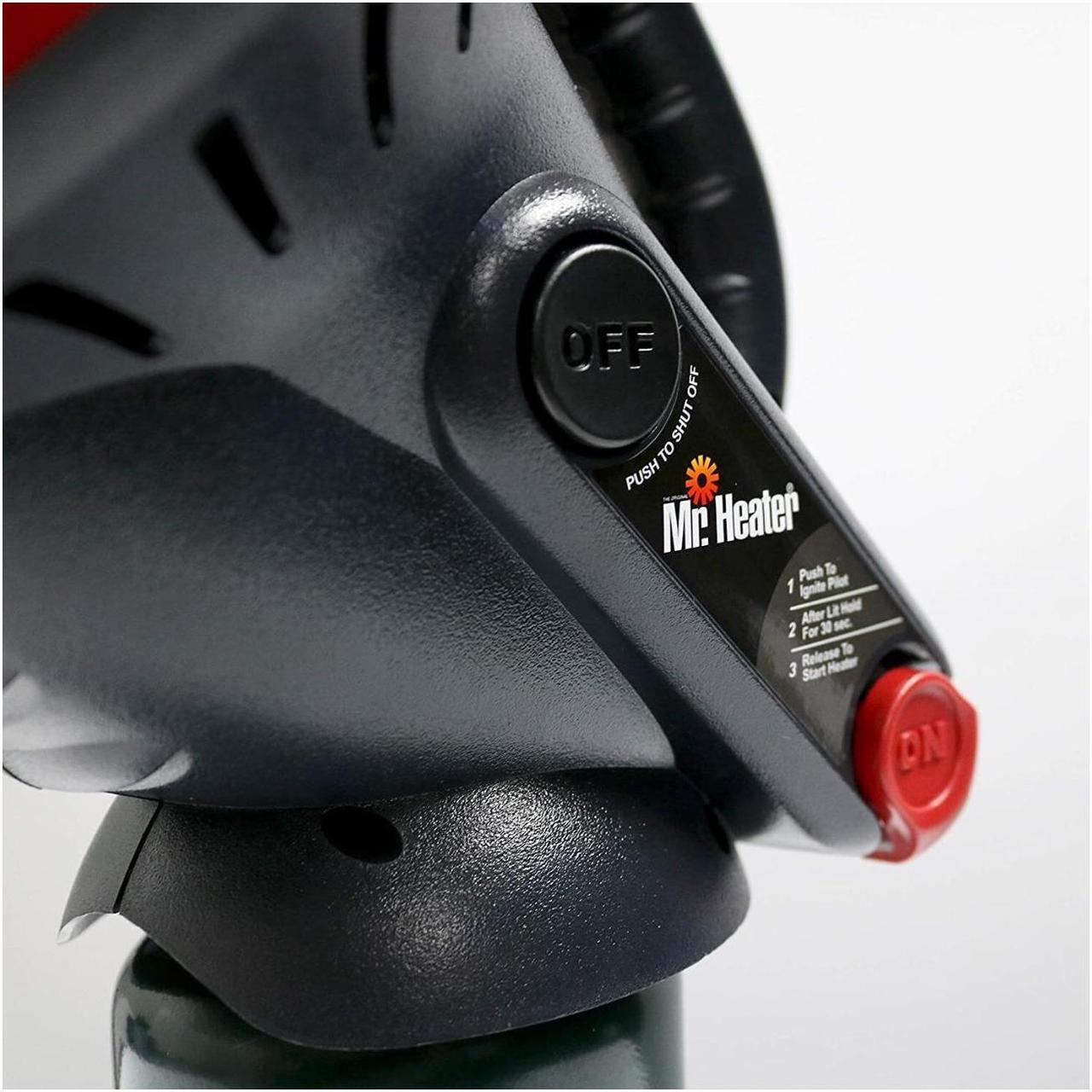 Alt view image 18 of 18 - Mr. Heater MH-F215100 3800 BTU Portable Little Buddy Propane Emergency Heat