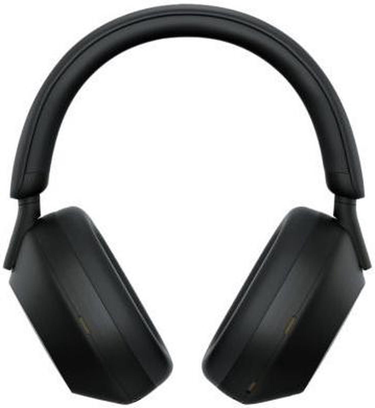 Alt view image 7 of 7 - Sony WH-1000XM5 Wireless Noise Canceling Over-Ear Headphones (Black) Bundle