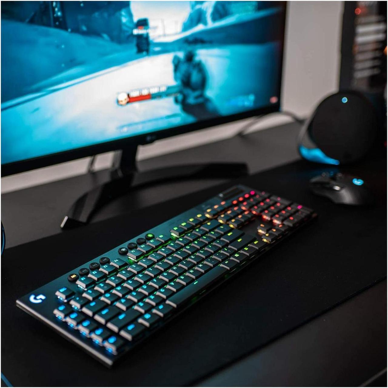 Alt view image 7 of 7 - Logitech G502 X Corded Gaming Mouse (Black) + G G915 LIGHTSPEED Wireless RGB Mechanical Gaming Keyboard (GL Tactile)