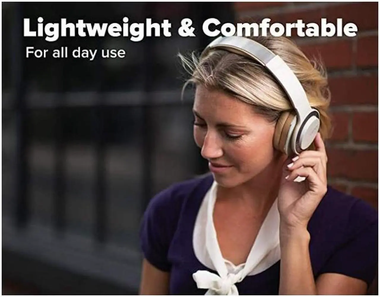 Alt view image 11 of 18 - Cleer Audio Enduro 100 Bluetooth Wireless Headphones with up to 100 Hours Battery (Sand)