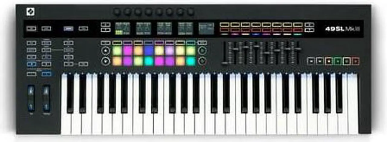 Alt view image 14 of 17 - Novation 49SL MkIII MIDI and CV Keyboard Controller