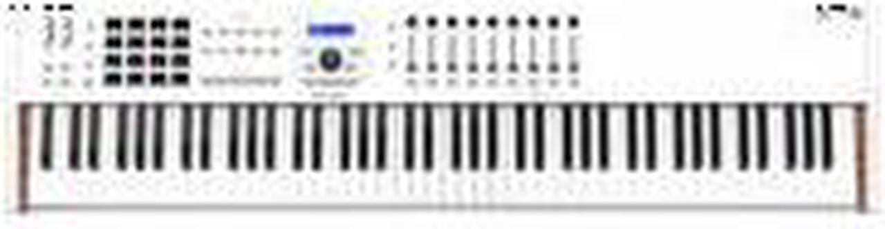 Alt view image 8 of 12 - Arturia KeyLab 88 MkII Hammer-Action MIDI Controller and Software (White)