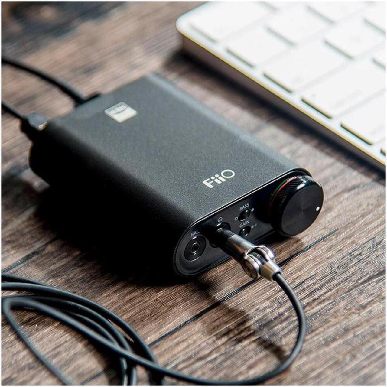 Alt view image 7 of 7 - FiiO K3-NEW Compact Desktop USB DAC and Headphone Amplifier