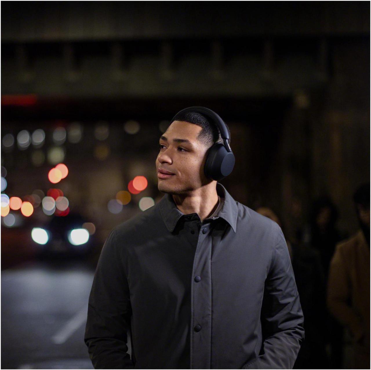 Alt view image 6 of 7 - Sony WH-1000XM5 Wireless Noise Canceling Over-Ear Headphones (Black) Bundle