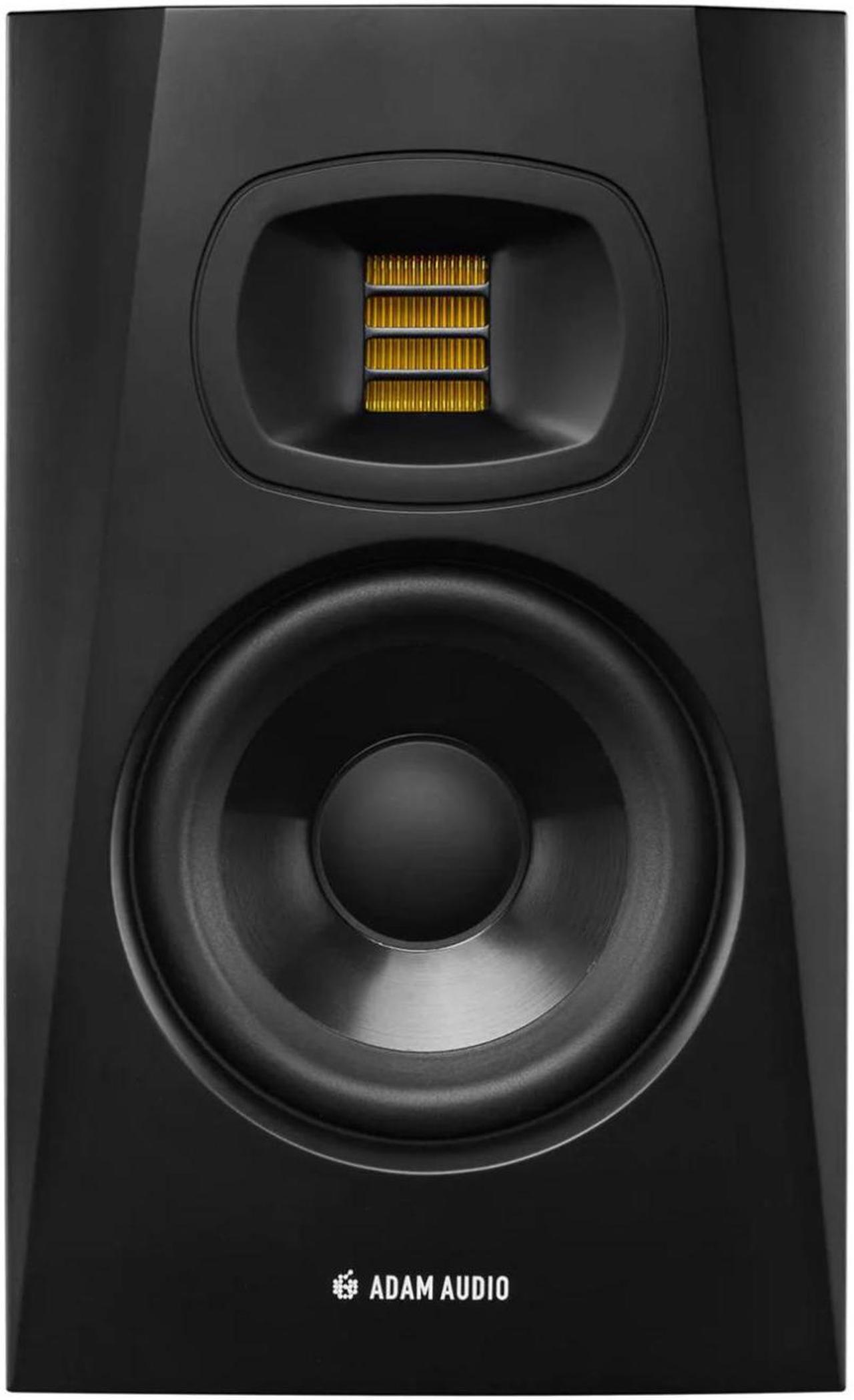 Alt view image 2 of 7 - Adam Audio T5V Active Nearfield Monitors with Audio Interface, Cables Bundle