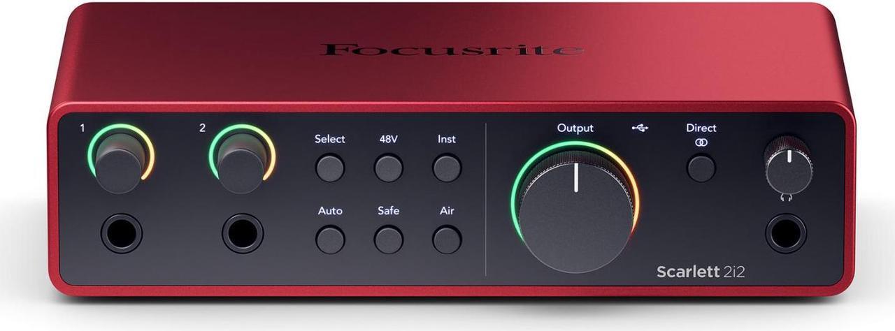 Alt view image 3 of 7 - Adam Audio T5V Active Nearfield Monitors with Audio Interface, Cables Bundle