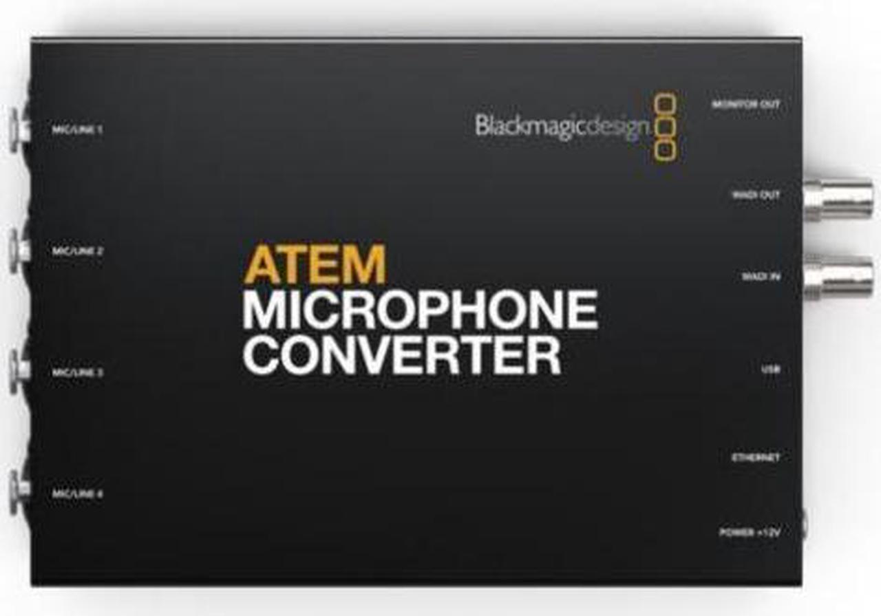 Main image of Blackmagic Design ATEM Microphone Converter #BMD-SWATEMTVSTDMC