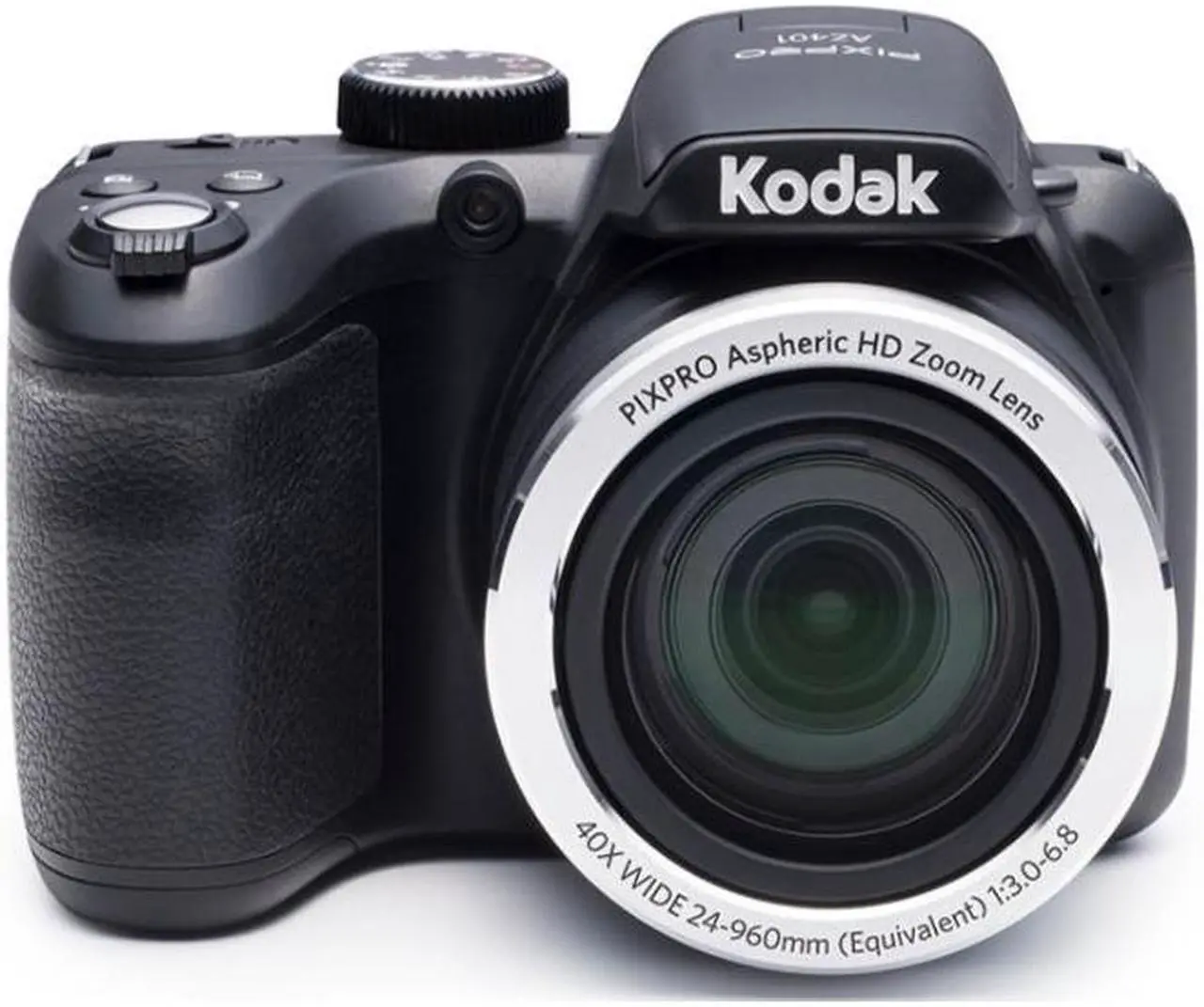Alt view image 2 of 7 - Kodak PIXPRO AZ401 Astro Zoom Digital Camera (Black) Bundle with Accessory
