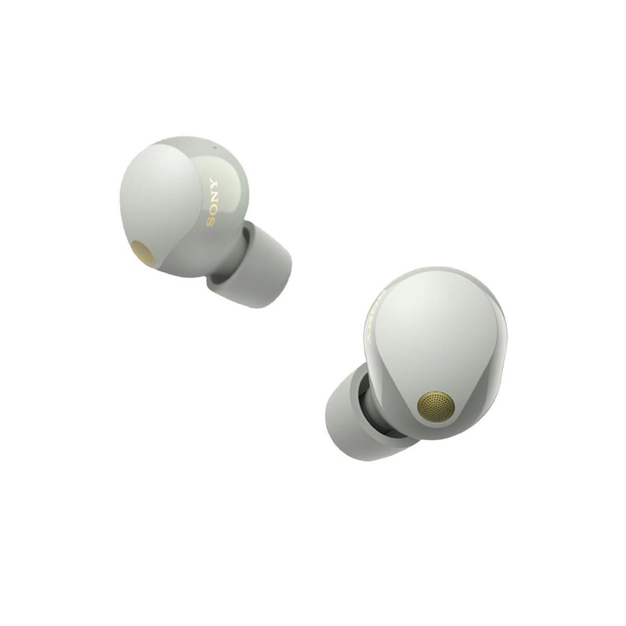 Sony WF-1000XM5 Truly Wireless Noise Canceling Earbuds (Silver) Bundle