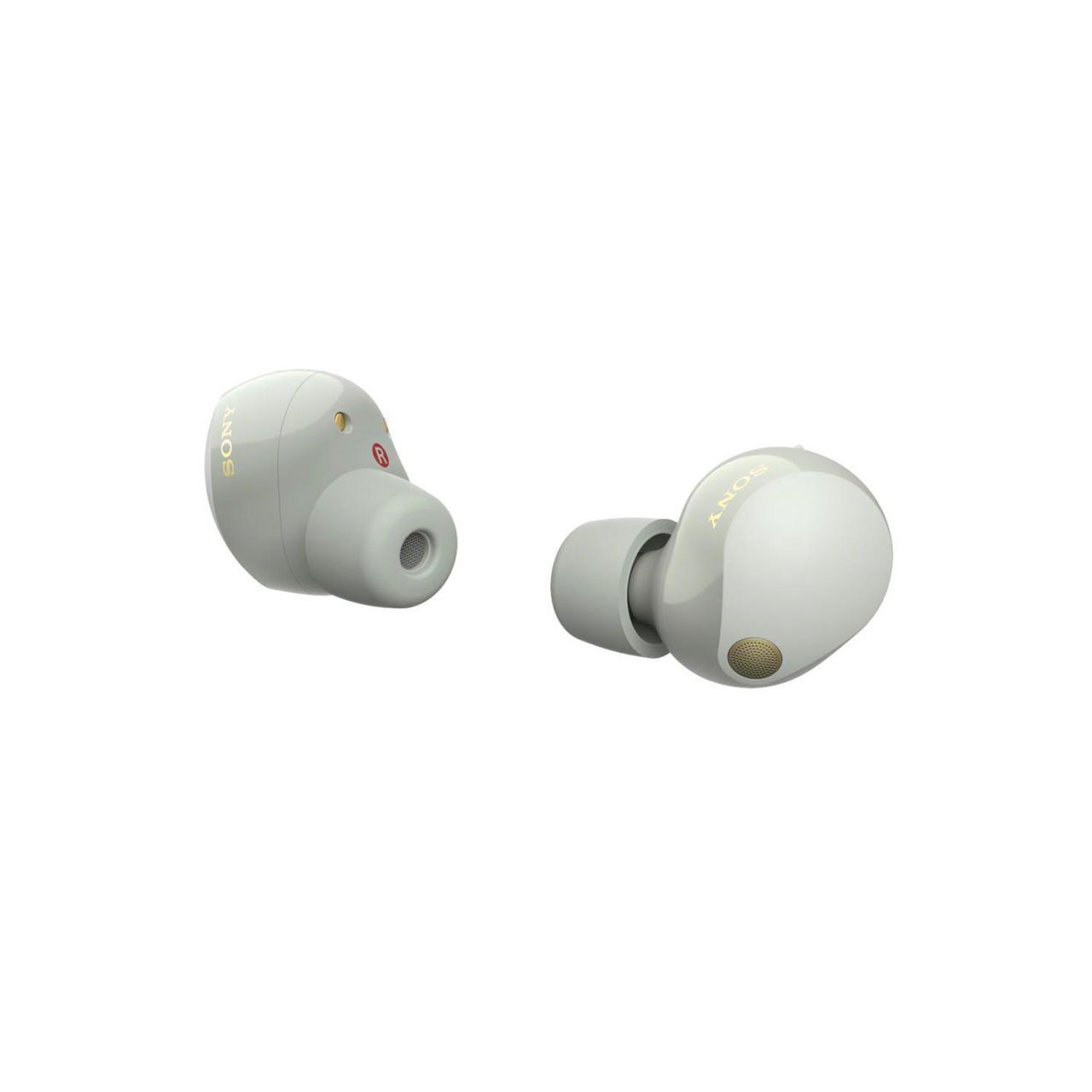 Sony WF-1000XM5 Truly Wireless Noise Canceling Earbuds (Silver) Bundle