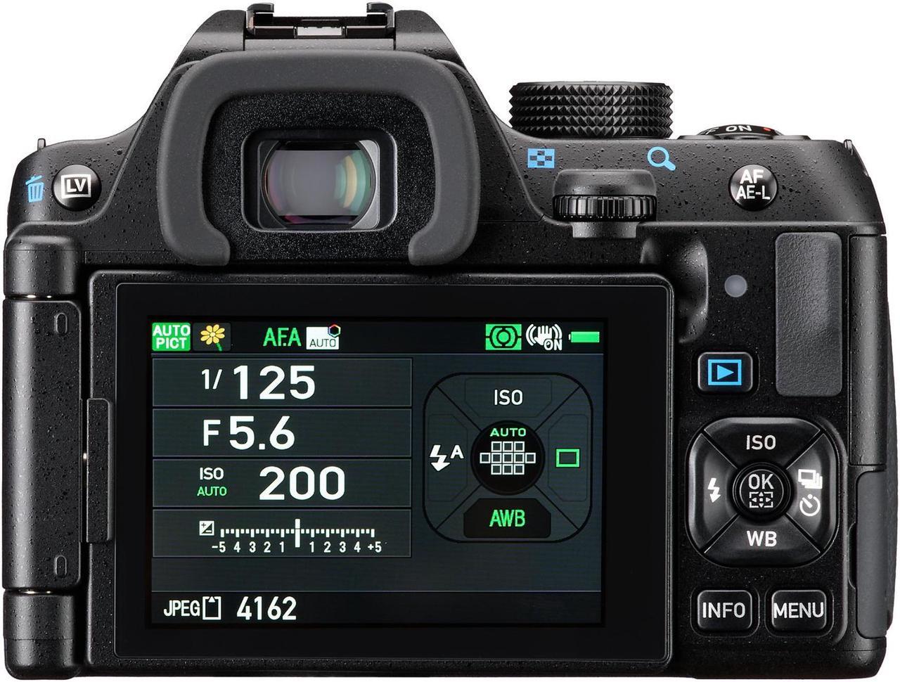 Alt view image 7 of 7 - Pentax KF DSLR Camera Body (Black) with Accessory Kit, Software, Memory Card