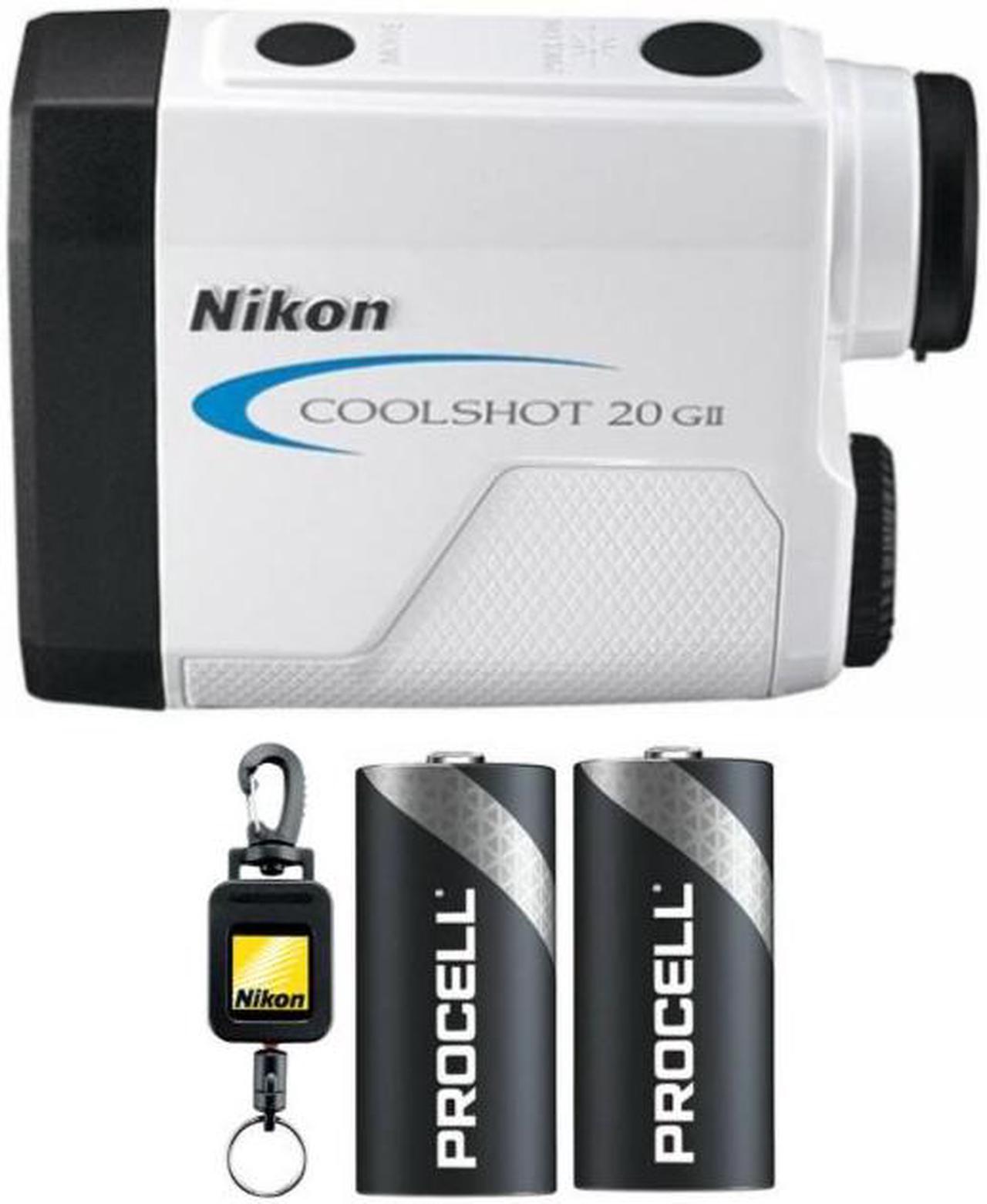 Main image of Nikon COOLSHOT 20 GII Golf Laser Rangefinder with Rangefinder Tether Bundle